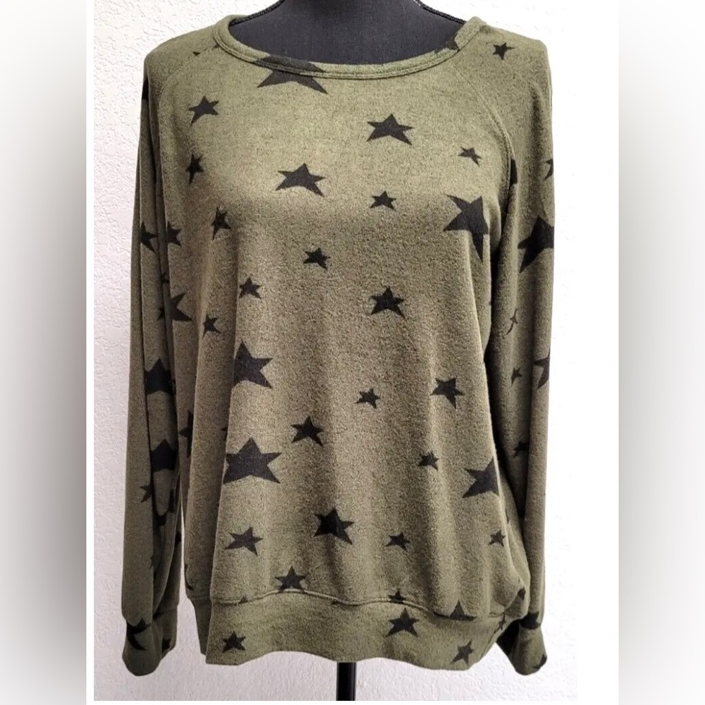 Ladies star pullover